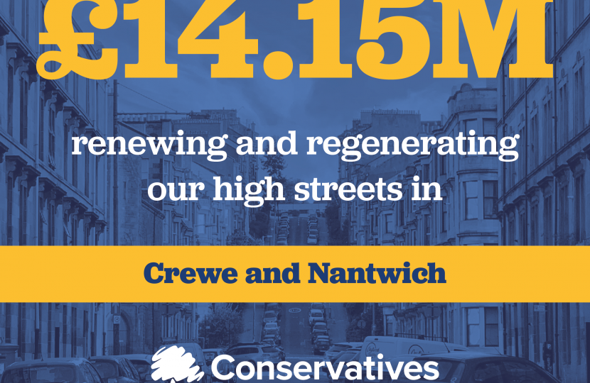Crewe: Future High Streets Fund