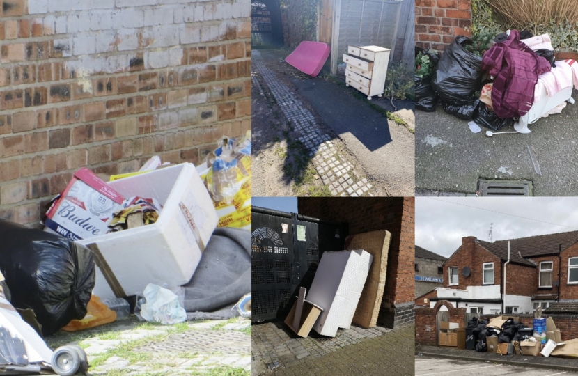 Crewe Fly-Tipping 2021