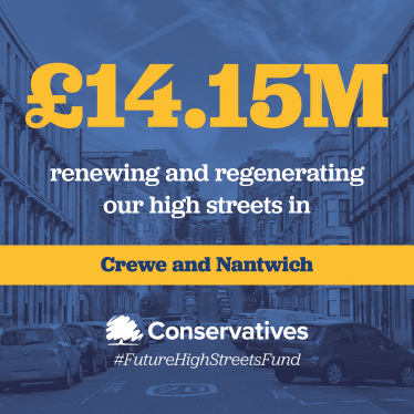 Crewe: Future High Streets Fund