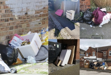 Crewe Fly-Tipping 2021