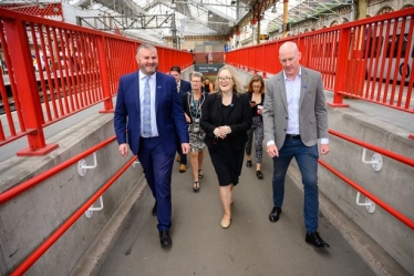 Ministerial Visit to Crewe 31.08.2021